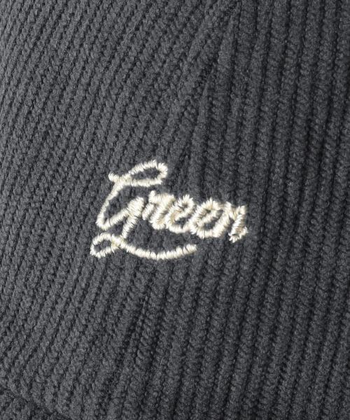 green label relaxing(グリーンレーベルリラクシング)の「GLR GREEN コーデュロイ キャップ 23FW(キャップ・キッズ・オフホワイト/コバルトブルー/ダークグレー/クリーム・54-56cm/52-54cm)」の10枚目の写真