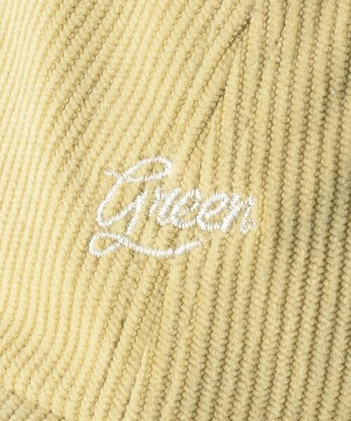 green label relaxing(グリーンレーベルリラクシング)の「GLR GREEN コーデュロイ キャップ 23FW(キャップ・キッズ・オフホワイト/コバルトブルー/ダークグレー/クリーム・54-56cm/52-54cm)」の17枚目の写真