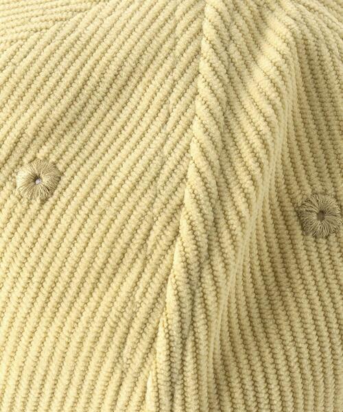 green label relaxing(グリーンレーベルリラクシング)の「GLR GREEN コーデュロイ キャップ 23FW(キャップ・キッズ・オフホワイト/コバルトブルー/ダークグレー/クリーム・54-56cm/52-54cm)」の18枚目の写真