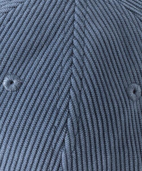 green label relaxing(グリーンレーベルリラクシング)の「GLR GREEN コーデュロイ キャップ 23FW(キャップ・キッズ・オフホワイト/コバルトブルー/ダークグレー/クリーム・54-56cm/52-54cm)」の21枚目の写真