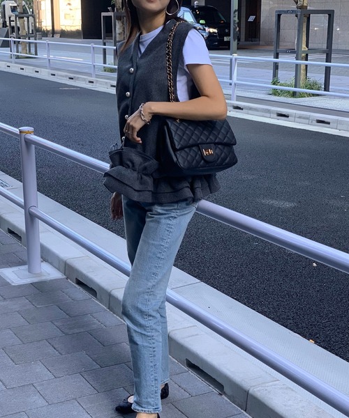 E&C closet…（イーアンドシークローゼット）の「チェーンバッグ（ショルダーバッグ・レディース・オフホワイト/ブラック/ベージュ/ブルー・FREE）」の16枚目の写真