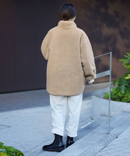 SLOBE IENA（スローブイエナ）の「PAキルト*ムックボアリバーシブル