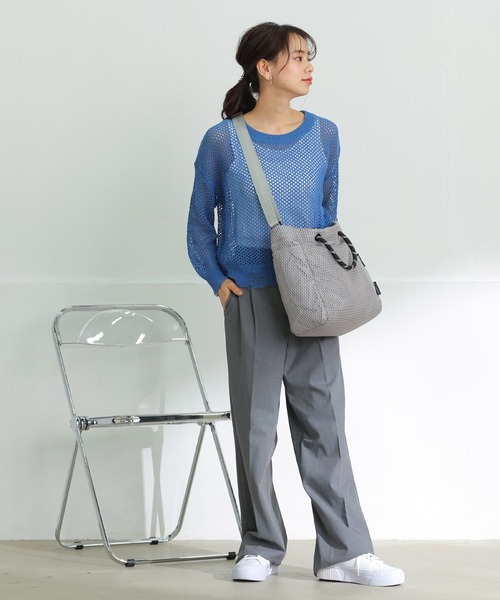 ショルダーバッグ トートバッグ 2WAY メッシュ オリバー2（トート 