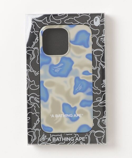 A BATHING APE（アベイシングエイプ）の「LIQUID CAMO IPHONE 15 PROAX CASE（スマホケース/カバー・メンズ・オリーブ/ブルー/ブラック・FREE）」の7枚目の写真
