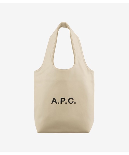 A.P.C.（アーペーセー）の「TOTE NINON SMALL（トートバッグ・レディース・ブラウン系その他/グリーン系その他/クリーム・ONESIZE）」の3枚目の写真