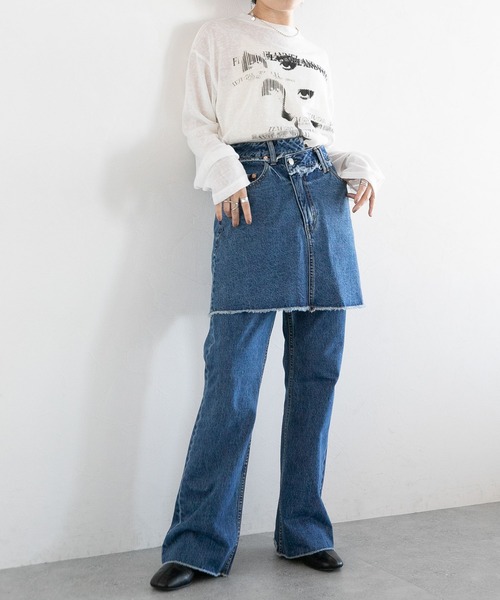 SIGNAL SPORTS（シグナルスポーツ）の「SIGNAL SPORTS/グラフィックデザインシアーロンT（Tシャツ/カットソー・レディース・ホワイト/ブラック/ピンク・FREE）」の16枚目の写真