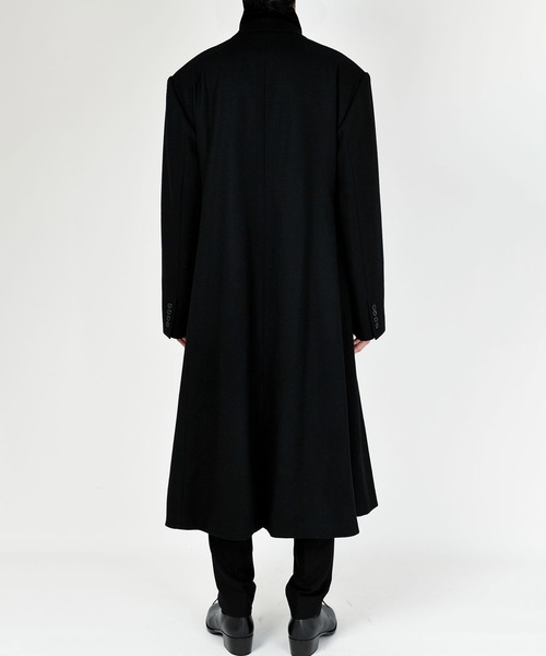 LAD MUSICIAN（ラッドミュージシャン）の「FLARE CHESTER COAT（チェスターコート・メンズ・ブラック・44/42）」の4枚目の写真