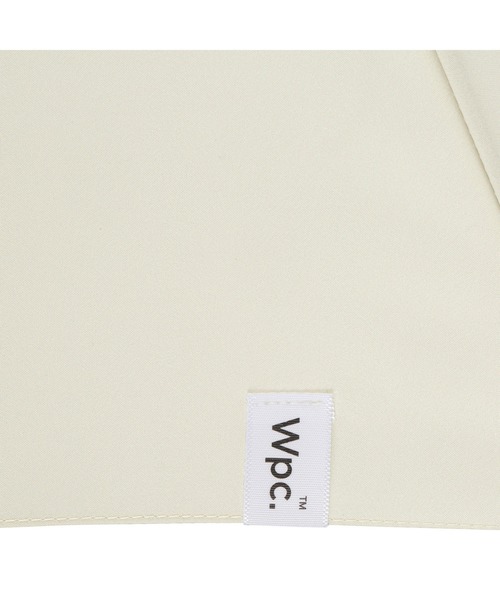 Wpc.（ダブリュピーシー）の「【公式オンライン限定】ベーシックスリムパラソル 日傘 折りたたみ Wpc.（折りたたみ傘・レディース・ベージュ/ラベンダー/サックスブルー/ブラック/オフホワイト/ホワイト×ピンク・FREE）」の8枚目の写真