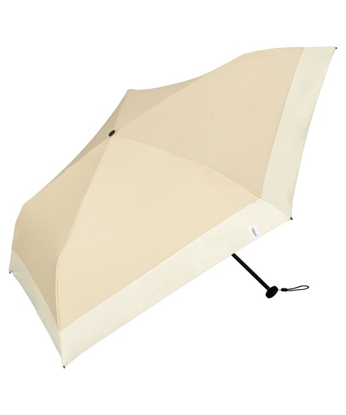 Wpc.（ダブリュピーシー）の「【公式オンライン限定】ベーシックスリムパラソル 日傘 折りたたみ Wpc.（折りたたみ傘・レディース・ベージュ/ラベンダー/サックスブルー/ブラック/オフホワイト/ホワイト×ピンク・FREE）」の13枚目の写真