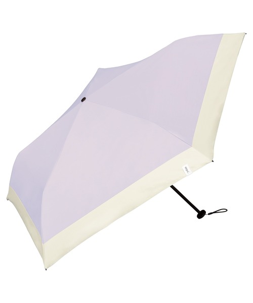 Wpc.（ダブリュピーシー）の「【公式オンライン限定】ベーシックスリムパラソル 日傘 折りたたみ Wpc.（折りたたみ傘・レディース・ベージュ/ラベンダー/サックスブルー/ブラック/オフホワイト/ホワイト×ピンク・FREE）」の17枚目の写真