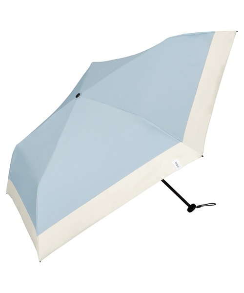 Wpc.（ダブリュピーシー）の「【公式オンライン限定】ベーシックスリムパラソル 日傘 折りたたみ Wpc.（折りたたみ傘・レディース・ベージュ/ラベンダー/サックスブルー/ブラック/オフホワイト/ホワイト×ピンク・FREE）」の15枚目の写真