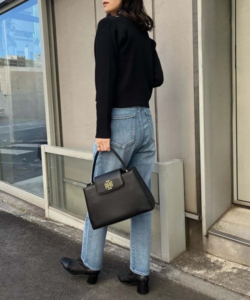 one after another NICE CLAUP(ワンアフターアナザーナイスクラップ)の「【WEB限定商品】アメスリニット×ニットカーディガンセット(アンサンブル・レディース・アイボリー/ブラック・FREE)」の17枚目の写真