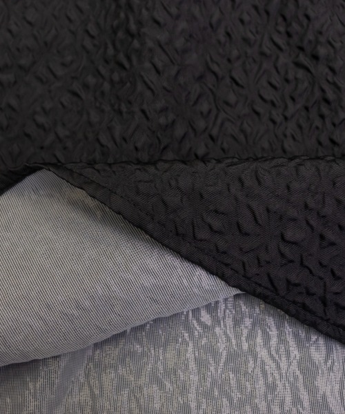 CLETTE(クレット)の「ウエスト切替マトラッセワンピース(ワンピース・レディース・ラベンダー/ブラック・LL/3L/4L)」の12枚目の写真