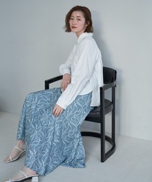 YECCA VECCA | ニュアンス線画柄マーメーイドスカート(スカート)