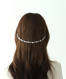 Three Four Time｜スリーフォータイムのカチューシャ（シルバー/銀色系