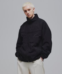tk.TAKEO KIKUCHI | ナイロンジップアップブルゾン（セットアップ対応）(ブルゾン)