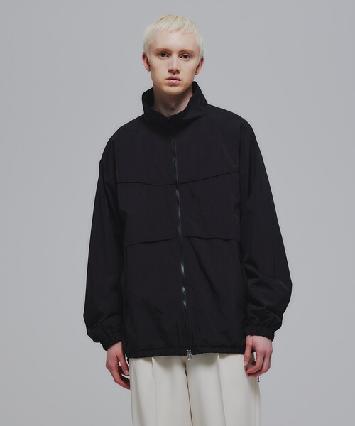 ジップアップブルゾン　サイズ4 セットアップ可能】オーバーサイズジップアップストレッチデニム