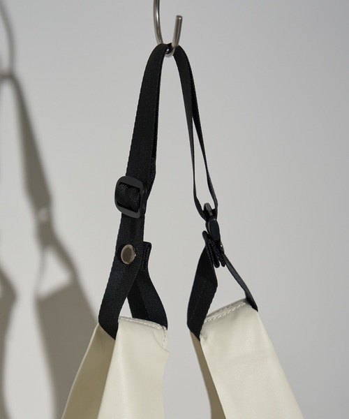 セール】【SETUP7】3WAY PUショッピングトート Sサイズ ストラップ付