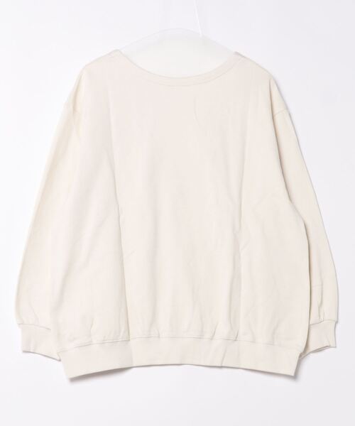 coca(coca)(コカ)の「【WEB限定セール】Vネックコットンスウェット(スウェット・レディース・アイボリー/ライトベージュ・L/M)」の16枚目の写真