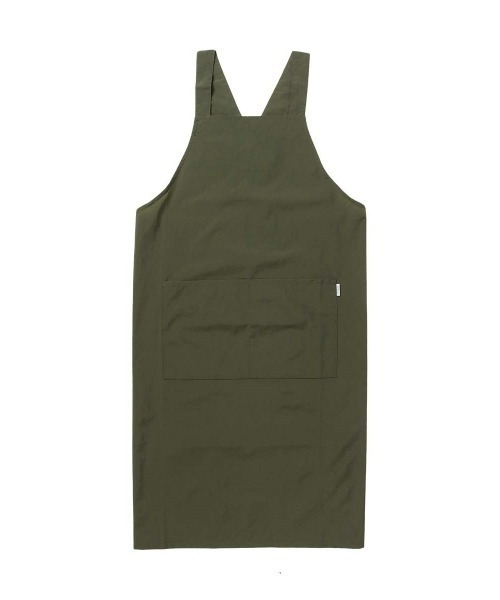 NAIGAI(ナイガイ)の「HOUSE WEAR STUDIO 撥水加工 ナイロン 無地 バッククロス エプロン 70372095(エプロン・レディース・レンガ/ブラック/グリーン・FREE)」の13枚目の写真