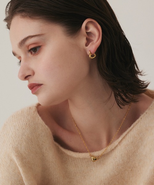 CENE(セネ)の「【CENE】セネ/マグネットハートネックレス(ネックレス・レディース・ゴールド/シルバー・FREE)」の5枚目の写真