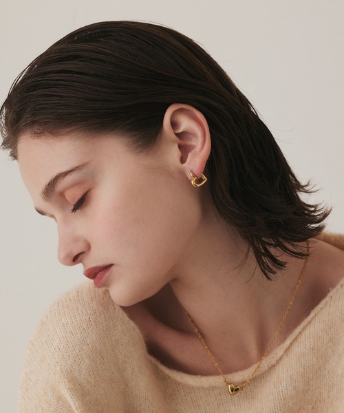 CENE(セネ)の「【CENE】セネ/マグネットハートネックレス(ネックレス・レディース・ゴールド/シルバー・FREE)」の21枚目の写真