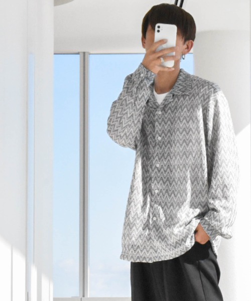 バルファスレース LSシャツ（シャツ/ブラウス）｜Anytime Songs（エニータイムソングス）