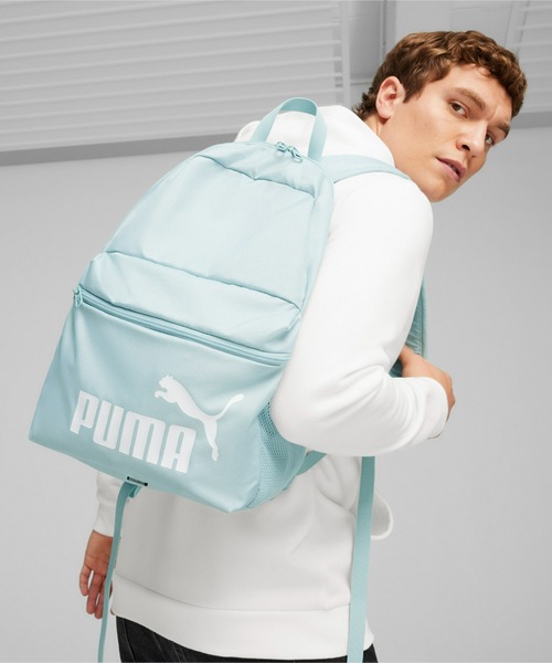 PUMA(プーマ)の「PUMA プーマ ユニセックス プーマ フェイズ バックパック 22L(バックパック/リュック・メンズ・ターコイズブルー/ライトパープル/Beige・フリー)」の2枚目の写真