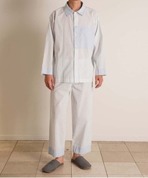 KID BLUE（キッドブルー）の「キッドブルー -ＫＢストライプ＆無地 -【メンズ】長袖パジャマ -MNWK532 -kidblue（ルームウェア/パジャマ・メンズ）」