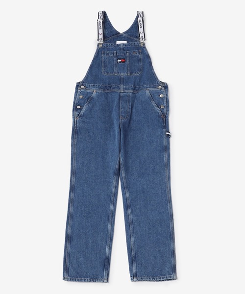 セール！ JEANS クラシックダンガリー　フラッグオーバーオール セール！TOMMY JEANS クラシックダンガリー フラッグ