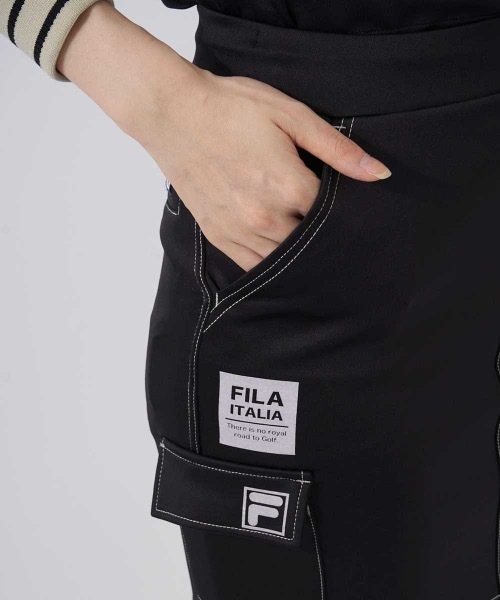 FILA GOLF(フィラゴルフ )の「【FILA GOLF/フィラゴルフ】レディースダンボールニットスカート ゴルフ(スカート・レディース・ブラック/ブラウン/ライトグレー・MEDIUM/LARGE/SMALL)」の12枚目の写真