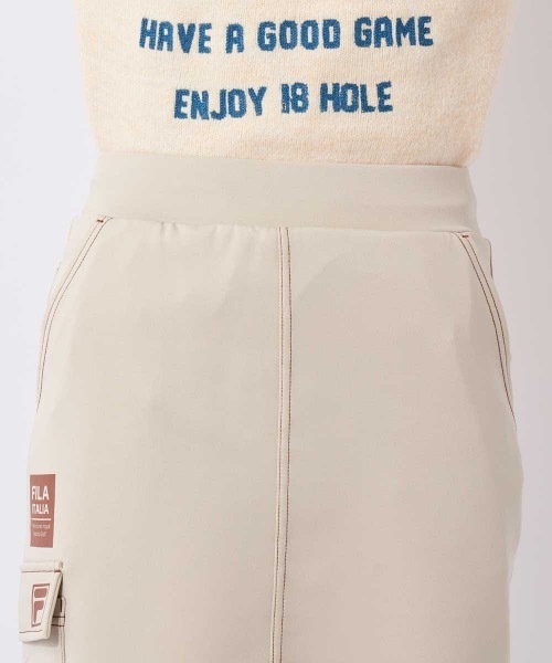 FILA GOLF(フィラゴルフ )の「【FILA GOLF/フィラゴルフ】レディースダンボールニットスカート ゴルフ(スカート・レディース・ブラック/ブラウン/ライトグレー・MEDIUM/LARGE/SMALL)」の20枚目の写真