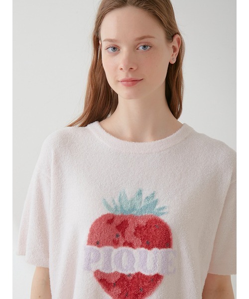 gelato pique（ジェラートピケ）の「スムーズィーフルーツジャガード