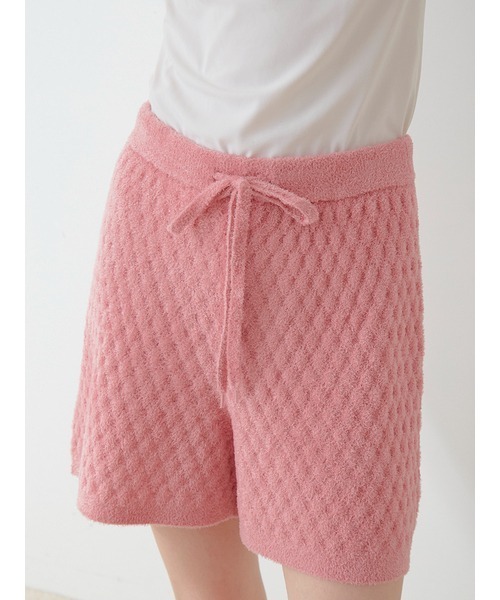 gelato pique（ジェラートピケ）の「スムーズィーフルーツジャガードプルオーバー&ショートパンツセット（ルームウェア/パジャマ・レディース・グリーン/イエロー/ピンク・FREE）」の15枚目の写真