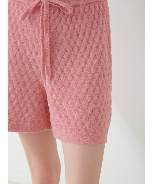 gelato pique（ジェラートピケ）の「スムーズィーフルーツジャガードプルオーバー&ショートパンツセット（ルームウェア/パジャマ・レディース・グリーン/イエロー/ピンク・FREE）」の16枚目の写真