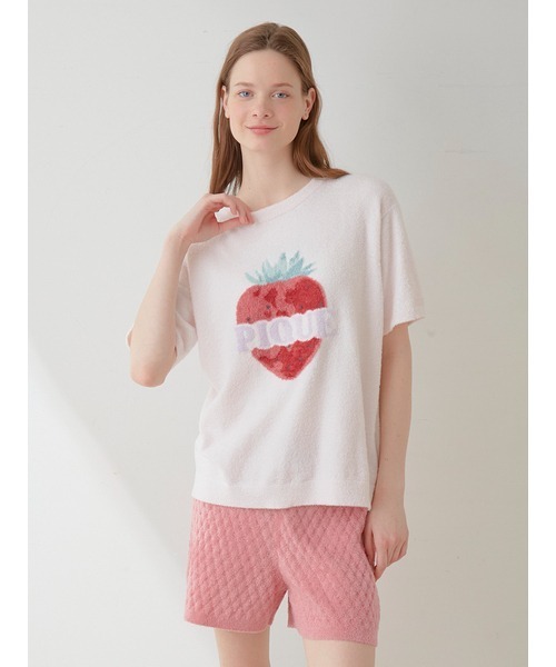 gelato pique（ジェラートピケ）の「スムーズィーフルーツジャガード