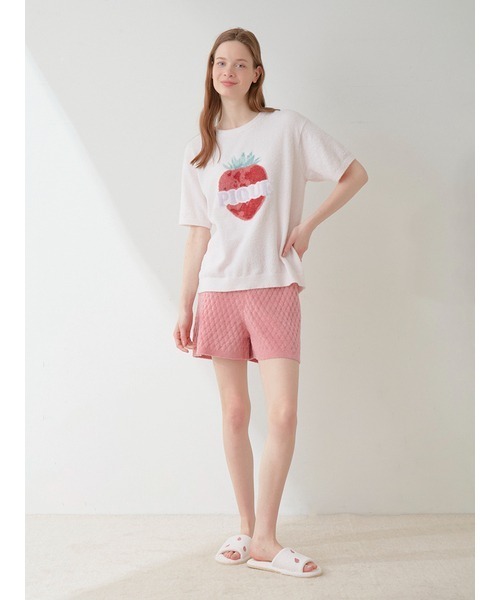 gelato pique（ジェラートピケ）の「スムーズィーフルーツジャガード