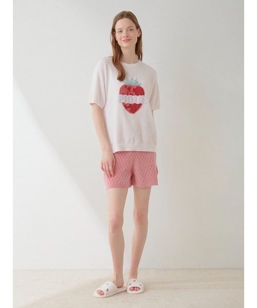 gelato pique（ジェラートピケ）の「スムーズィーフルーツジャガード