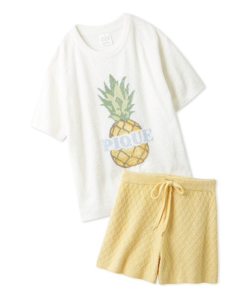 gelato pique（ジェラートピケ）の「スムーズィーフルーツジャガード