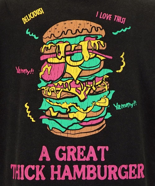 Burner(バーナー)の「【GROOVY STORE】オーバーサイズ スノーウォッシュ加工 レトロ Tシャツ(Tシャツ/カットソー・メンズ・ブラック/ブラック系その他2/ブラック系その他3/ダークグリーン/ブルー/スミクロ/モカ/ネイビー/インディゴブルー/ライトブラック/ブラック系その他4/グリーン・M/L/LL)」の16枚目の写真
