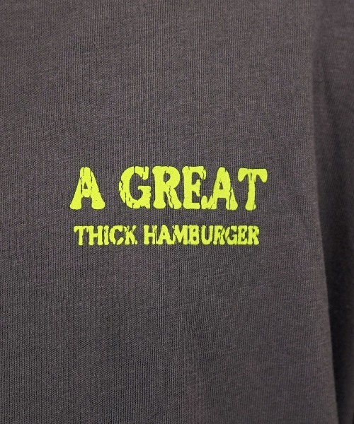 Burner(バーナー)の「【GROOVY STORE】オーバーサイズ スノーウォッシュ加工 レトロ Tシャツ(Tシャツ/カットソー・メンズ・ブラック/ブラック系その他2/ブラック系その他3/ダークグリーン/ブルー/スミクロ/モカ/ネイビー/インディゴブルー/ライトブラック/ブラック系その他4/グリーン・M/L/LL)」の17枚目の写真