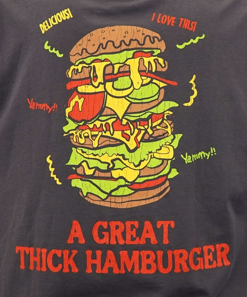 Burner(バーナー)の「【GROOVY STORE】オーバーサイズ スノーウォッシュ加工 レトロ Tシャツ(Tシャツ/カットソー・メンズ・ブラック/ブラック系その他2/ブラック系その他3/ダークグリーン/ブルー/スミクロ/モカ/ネイビー/インディゴブルー/ライトブラック/ブラック系その他4/グリーン・M/L/LL)」の18枚目の写真