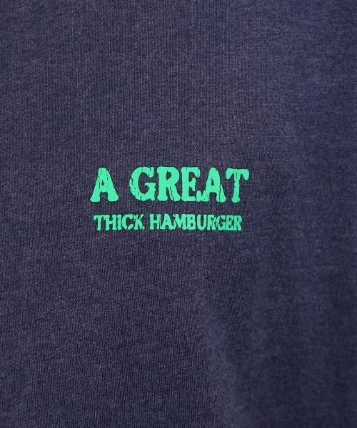 Burner(バーナー)の「【GROOVY STORE】オーバーサイズ スノーウォッシュ加工 レトロ Tシャツ(Tシャツ/カットソー・メンズ・ブラック/ブラック系その他2/ブラック系その他3/ダークグリーン/ブルー/スミクロ/モカ/ネイビー/インディゴブルー/ライトブラック/ブラック系その他4/グリーン・M/L/LL)」の19枚目の写真