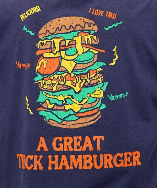 Burner(バーナー)の「【GROOVY STORE】オーバーサイズ スノーウォッシュ加工 レトロ Tシャツ(Tシャツ/カットソー・メンズ・ブラック/ブラック系その他2/ブラック系その他3/ダークグリーン/ブルー/スミクロ/モカ/ネイビー/インディゴブルー/ライトブラック/ブラック系その他4/グリーン・M/L/LL)」の20枚目の写真