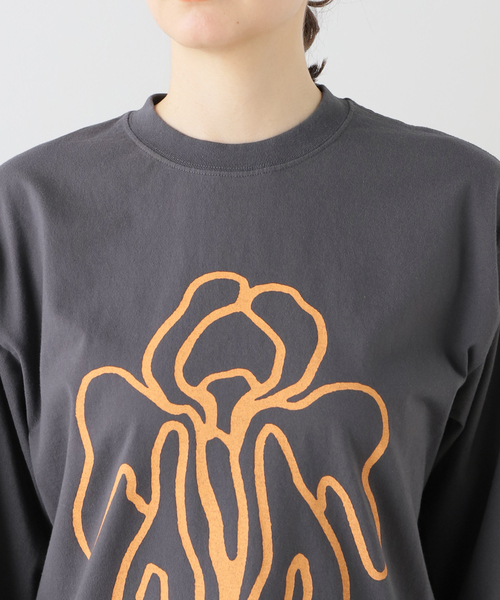 MARMOT（マーモット）の「【MARMOT / マーモット】FLOWER LS：カットソー（Tシャツ/カットソー・レディース・ブルー/ブラック・FREE）」の10枚目の写真