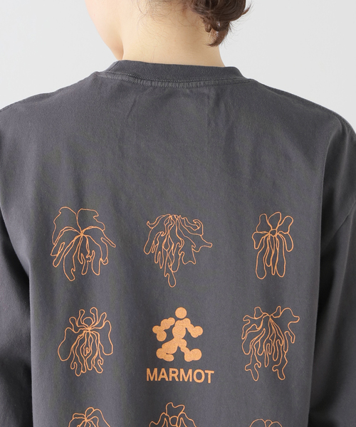 MARMOT（マーモット）の「【MARMOT / マーモット】FLOWER LS：カットソー（Tシャツ/カットソー・レディース・ブルー/ブラック・FREE）」の11枚目の写真