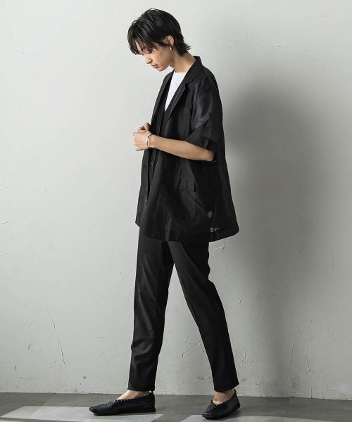 【セール】360度ストレッチテーパードパンツ≪セットアップ対応≫（スラックス）｜MAYSON GREY（メイソングレイ）