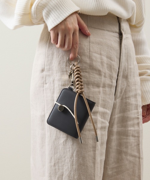 ITTI（イッチ）の「ITTI イッチ / CRISTY SNAKEKNOT CHARM スネークノットチャーム キーホルダー / ITTI-GOODS-063（キーホルダー・メンズ・グレイッシュベージュ/アイボリー/ブラック/タン/バーガンディー・FREE）」の15枚目の写真