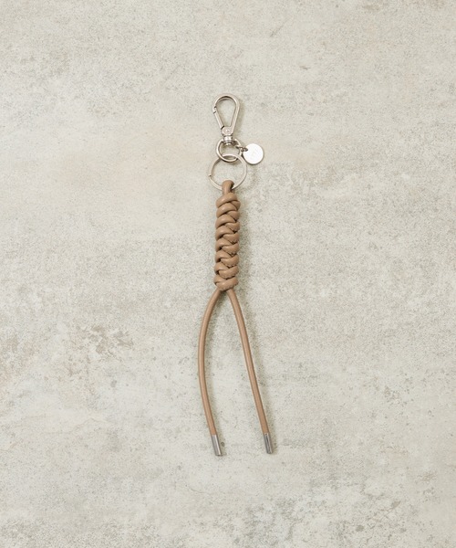 ITTI（イッチ）の「ITTI イッチ / CRISTY SNAKEKNOT CHARM スネークノットチャーム キーホルダー / ITTI-GOODS-063（キーホルダー・メンズ・グレイッシュベージュ/アイボリー/ブラック/タン/バーガンディー・FREE）」の16枚目の写真
