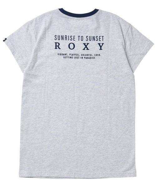 ROXY(ロキシー)の「MINI GETTING LOST IN/ロキシーキッズリンガーワンピース(ワンピース・キッズ・ホワイト/ブラック/グレー・150/140/130)」の2枚目の写真